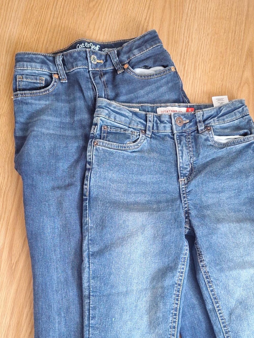 Cat & Jack And Lucky Brand Girls Flare Leg Jeans